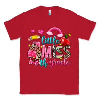 Red little miss fourth grade Classic Tee - NancyCooperArtShop