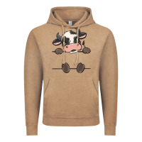 Vintage Coffee custom cow Vintage Hoodie - MaliasSmallBusiness