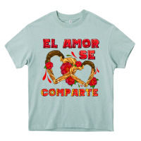 Arona el amor se comparte with churros Heavy Core Tee - AdoDesignShop