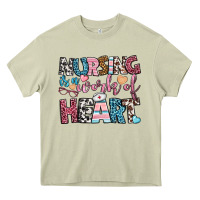 Mossy nursing is a work of heart Heavy Core Tee - BundleAndBundleShop