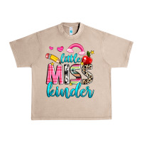 French Oak little miss kinder Urban Heavy Tee - NancyCooperArtShop