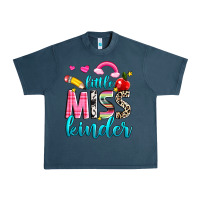 Midnight Navy little miss kinder Urban Heavy Tee - NancyCooperArtShop