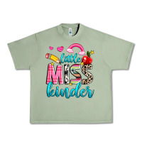 Oil Green little miss kinder Urban Heavy Tee - NancyCooperArtShop