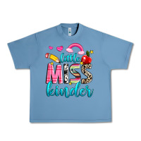 Pebble Blue little miss kinder Urban Heavy Tee - NancyCooperArtShop