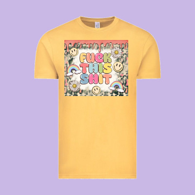 Fuck This Shit Vintage Tee Designed By Maliassmallbusiness
