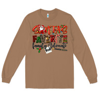 Toasted Coconut santa's favorite family advocate Long Sleeve Tee - LillyAllenDesigns