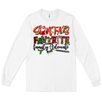 White santa's favorite family advocate Long Sleeve Tee - LillyAllenDesigns