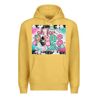 Antique Gold Oh for peeps sake with cowhide tumbler Easter Day Premium Hoodie - HowdyJamesFarm