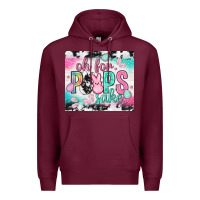 Burgundy Oh for peeps sake with cowhide tumbler Easter Day Premium Hoodie - HowdyJamesFarm