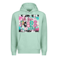 Seafoam Oh for peeps sake with cowhide tumbler Easter Day Premium Hoodie - HowdyJamesFarm