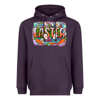 Plum Easter Heavyweight Hoodie - CowGirlArtShop
