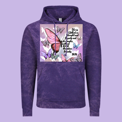 Bible Verse Vintage Hoodie Designed By Maliassmallbusiness
