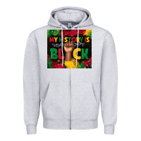 My History Is Black Zipper Hoodie | Teevron