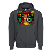 Smoke my history is black Zipper Hoodie - TumblerDesignByShophia