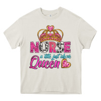 Cream nurse a title just above queen Heavy Core Tee - BundleAndBundleShop