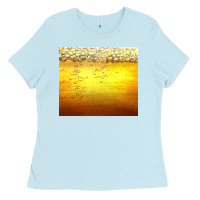 Baby Blue beer bubble Ladies Tee - AdoDesignShop