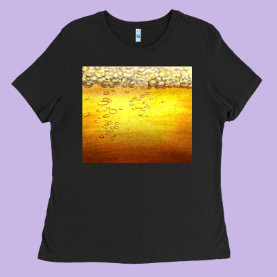 Beer Bubble Ladies Tee Designed By Adodesignshop
