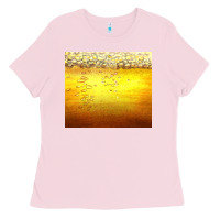 Bubblegum Pink beer bubble Ladies Tee - AdoDesignShop