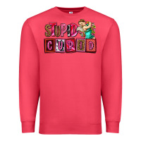 Cardinal stupid cupid with cupid olivia Premium Sweatshirt - OliviaCreatesArt
