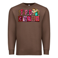 Chestnut stupid cupid with cupid olivia Premium Sweatshirt - OliviaCreatesArt