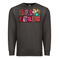 Smoke stupid cupid with cupid olivia Premium Sweatshirt - OliviaCreatesArt