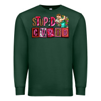 Sports Green stupid cupid with cupid olivia Premium Sweatshirt - OliviaCreatesArt