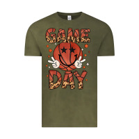 Vintage Olive game day Vintage Tee - MaliasSmallBusiness
