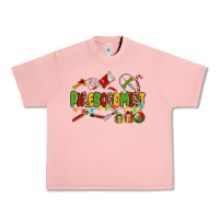 Salmon christmas phlebotomist Urban Heavy Tee - MaliasSmallBusiness