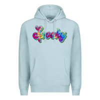 Blue Mist spooky Premium Hoodie - JahusDesignShop