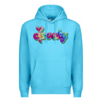 Ocean Blue spooky Premium Hoodie - JahusDesignShop