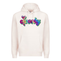 Pale Pink spooky Premium Hoodie - JahusDesignShop