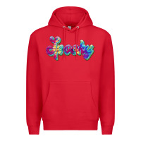 Red spooky Premium Hoodie - JahusDesignShop