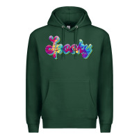 Sports Green spooky Premium Hoodie - JahusDesignShop