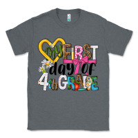 Charcoal Heather my first day of 4th grade Classic Tee - NancyCooperArtShop