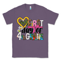 Lavender my first day of 4th grade Classic Tee - NancyCooperArtShop