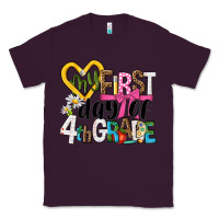 Plum my first day of 4th grade Classic Tee - NancyCooperArtShop