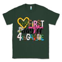 Sports Green my first day of 4th grade Classic Tee - NancyCooperArtShop