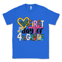 True Royal my first day of 4th grade Classic Tee - NancyCooperArtShop
