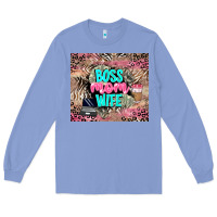 Colony Blue boss mom wife Long Sleeve Tee - LillyAllenDesigns