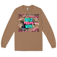 Toasted Coconut boss mom wife Long Sleeve Tee - LillyAllenDesigns