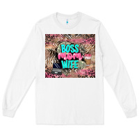 White boss mom wife Long Sleeve Tee - LillyAllenDesigns