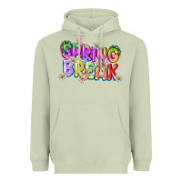 Matcha Spring break Easter Day Heavyweight Hoodie - CowGirlArtShop