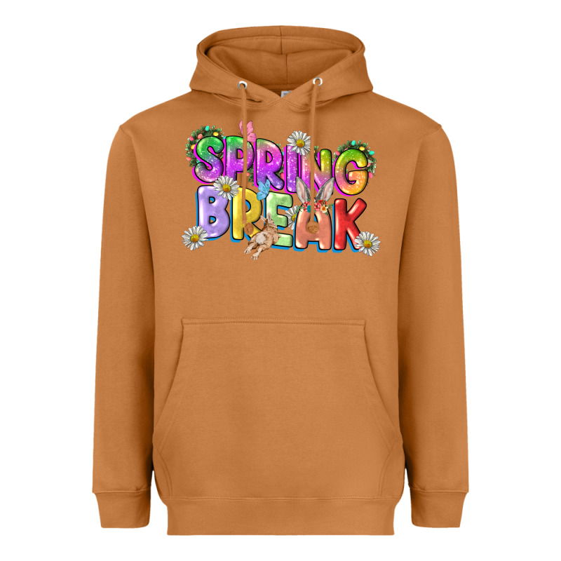 Spring Break Easter Day Heavyweight Hoodie by CowGirlArtShop | Teevron