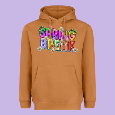 Spring Break Easter Day Heavyweight Hoodie Designed By Cowgirlartshop