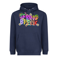 Navy Spring break Easter Day Heavyweight Hoodie - CowGirlArtShop