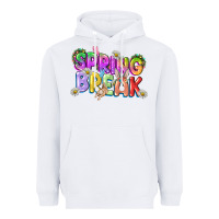 White Spring break Easter Day Heavyweight Hoodie - CowGirlArtShop