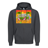 Smoke summer caravan Zipper Hoodie - TumblerDesignByShophia
