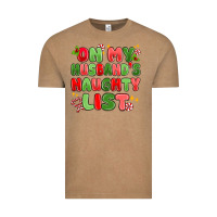 Vintage Coffee on my husband's naughty list Vintage Tee - MaliasSmallBusiness