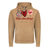 Vintage Camel Peace Love Flamingo Vintage Hoodie - Jasminsmagicworld