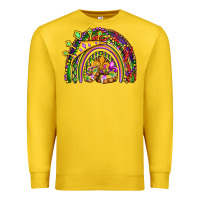 Lemon mardi gras rainbow Premium Sweatshirt - OliviaCreatesArt
